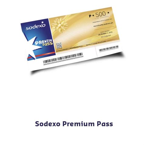 Redeem your Sodexo Premium Pass Paper Gift Certificates at .